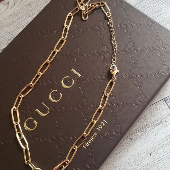 Gucci Heart Necklace Zipper Pull Replacement Upcycled - Picture 3 of 6